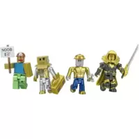 15th Anniversary Gold Collector's Set Figures 4pk
