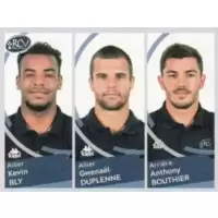 Kevin Bly / Gwenaël Duplenne / Anthony Bouthier - Rugby Club Vannes