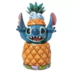 Stitch In A Pineapple Figurine