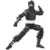 Power Rangers Hasbro - Lightning Collection - Mighty Morphin Ninja Black Ranger