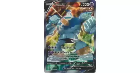 Golurk V - Evolving Skies Pokémon card 181/203