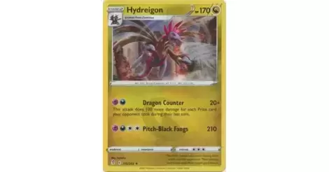 Hydreigon Holo & Zweilous Deino Evolving Skies Pokemon Evolution Card Set NM