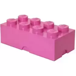 Lego Storage Brick 8 Large Bright Pink