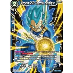 Vegeta SSB, Guerrier héroïque