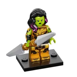 Gamora with the Blade of Thanos