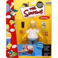 The Simpsons - Series 1 - Homer - Wacky Wobbler Cartoons action figure