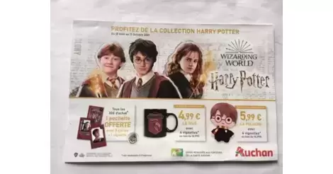Mug Griffondor - Cartes Auchan - Harry Potter - Wizarding World