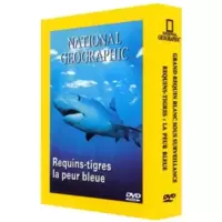 Coffret National Geographic 2 DVD : Requins-tigres, la peur bleue / Grand requin blanc sous surveillance