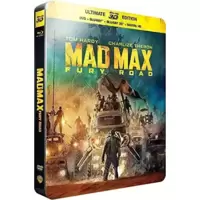 Mad max : fury road [Steelbook 3D - édition limitée] [SteelBook Ultimate Édition - Blu-ray 3D + Blu-ray + DVD + Copie digitale]