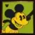Disney - Pins Open Edition - WDW Hidden Mickey 2010 - Neon Mickey - Green