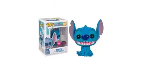 Lilo & Stitch - Sitting Stitch Flocked - POP! Disney action figure 1045