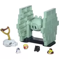Star Wars Angry Birds Jenga Tie Fighter Game