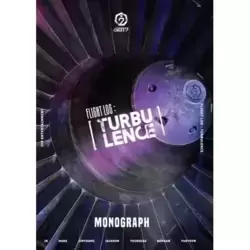 GOT7 - [FLIGHT LOG:TURBULENCE MONOGRAPH] DVD+150p Photo Book + Photo & Post Card 7 each SEALED