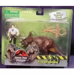 Triceratops with Dino Wrangler