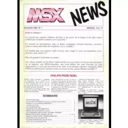 MSX News N°1