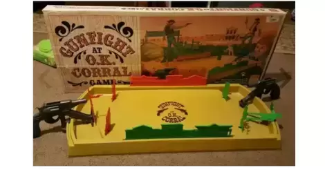 Gunfight deals at the OK Corral board game