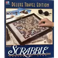 Scrabble Deluxe Travel Edition Crosswod Game
