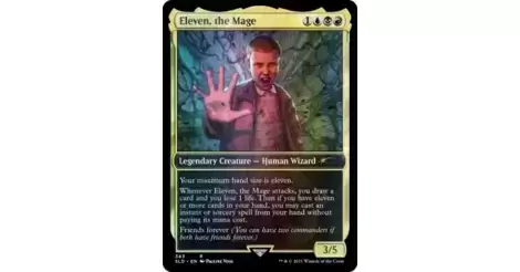 Eleven, the mage Foil - Secret Lair Drop card 343