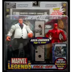 Marvel Legends Face-Off Dardevil vs Kingpin