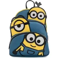 MINI SAC A DOS TRIPLE MINION BELLO