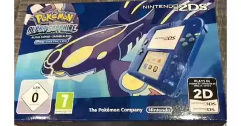 Nintendo 2 DS Pokémon Saphir Stuff Alpha - Nintendo 2DS