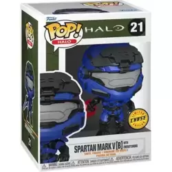 Halo - Spartan Mark V [B] with Energy Sword Chase