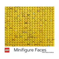 Puzzle de 1 000 pièces Visages de minifigurines