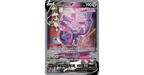 Carte Pokémon Genesect V alternative poing de fusion - Vinted