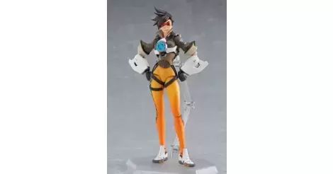 Overwatch Tracer Figma 352 Action PVC Figure OW Model Toys 
