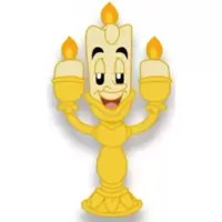 Beauty and the Beast Adorbs Mystery Pin Set - Lumiere