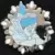 2007 Hotel Hidden Mickey - (Fairy Godmother Merryweather) Snowflake Series