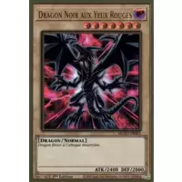 Dragon Noir aux Yeux Rouges
