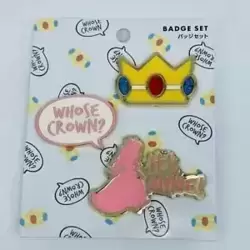 Super Nintendo World - Whose Crown? Pin Set