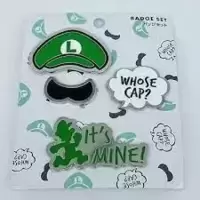 Super Nintendo World - Whose Hat? Luigi Pin Set