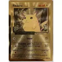 Pikachu Gold Metal