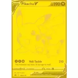 Pikachu V Gold