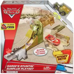 Sarges Stuntin Surplus Playset