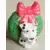 Dalmatian Inside a green wreath with red bow