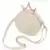 Loungefly - SAC A MAIN ULTIMATE PRINCESS METAL CROWN