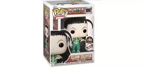 Funko POP! Hunter X Hunter - Illumi Zoldyck #1097 (Exclusive) - Vaulted  Collectibles