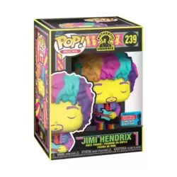 Jimi Hendrix - Live in Maui Jacket Blacklight