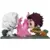 POP! Animation - Demon Slayer - Tanjiro vs. Rui