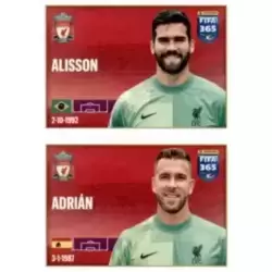 Alisson / Adrián - Liverpool FC