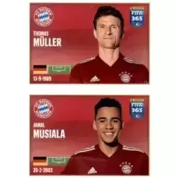 Thomas Müller / Jamal Musiala - FC Bayern München