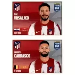 Sime Vrsaljko / Yannick Carrasco - Atlético de Madrid