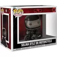 The Batman - Selina Kyle on Motorcycle