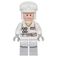 Hoth Rebel Trooper White Uniform (Tan Beard, without Backpack)