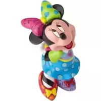 Disney Britto Minnie Mouse Fashionista Minnie Shopping Figurine 6003341 New
