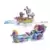 Carrosse des sirènes et bateau pirate