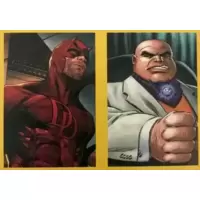 Daredevil (Matthew « Matt » Murdock ) , Le Caïd ( Wilson Fisk )